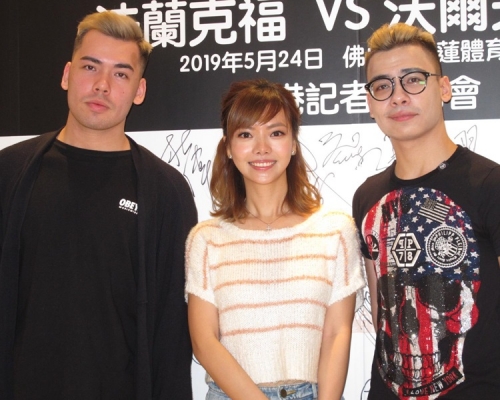 林熹瞳（中）、翟俊朗（左）、翟俊威（右）