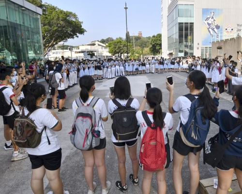 教育局指，希望幫年青人建立正面的價值觀和國家觀念。資料圖片