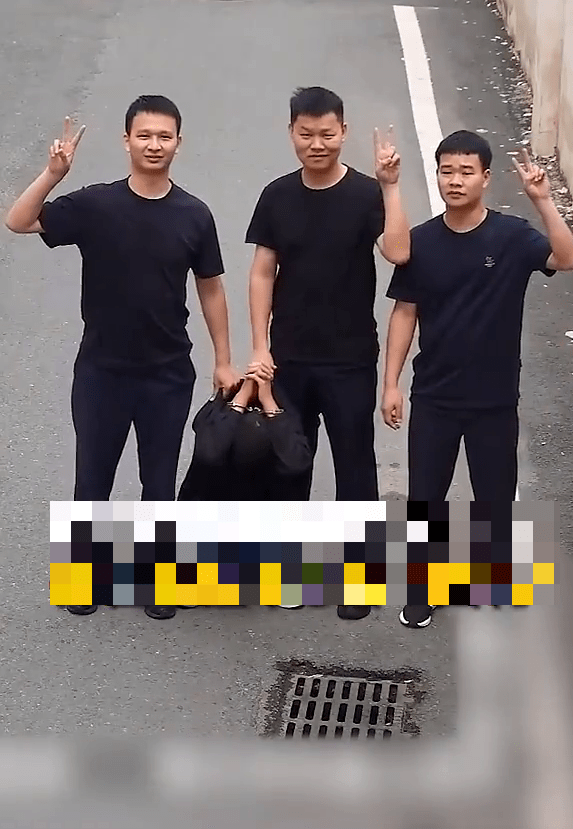 民警将窃贼抓获后，在监控摄像头前霸气“3倍回礼”。