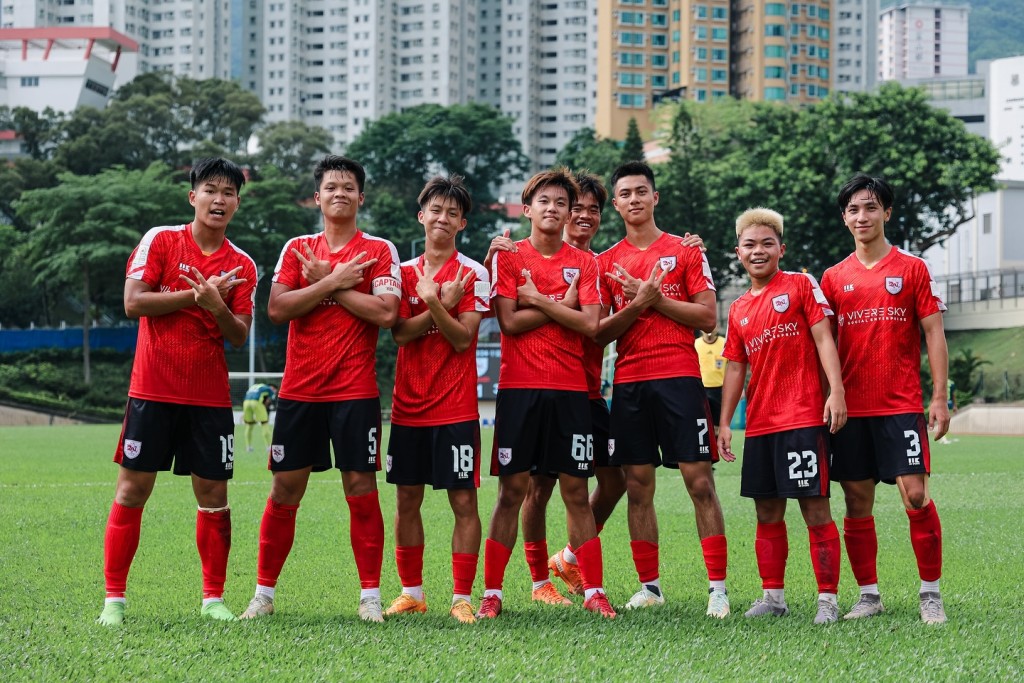 香港U23最后一战以2:4不敌大埔。 香港U23图片