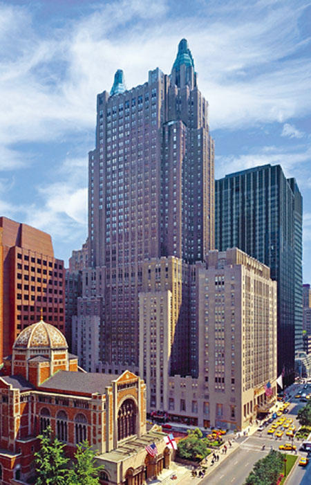 华尔道夫大酒店是纽约地标之一。
