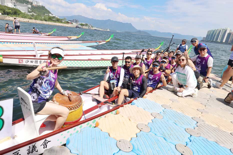 文化體育及旅遊局局長羅淑佩亦有到場支持。警方圖片
