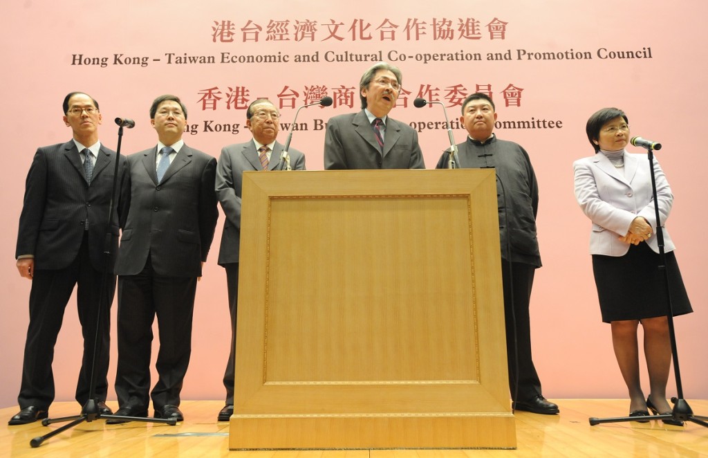 香港台灣經濟文化合作協進會主席李大壯。資料圖片