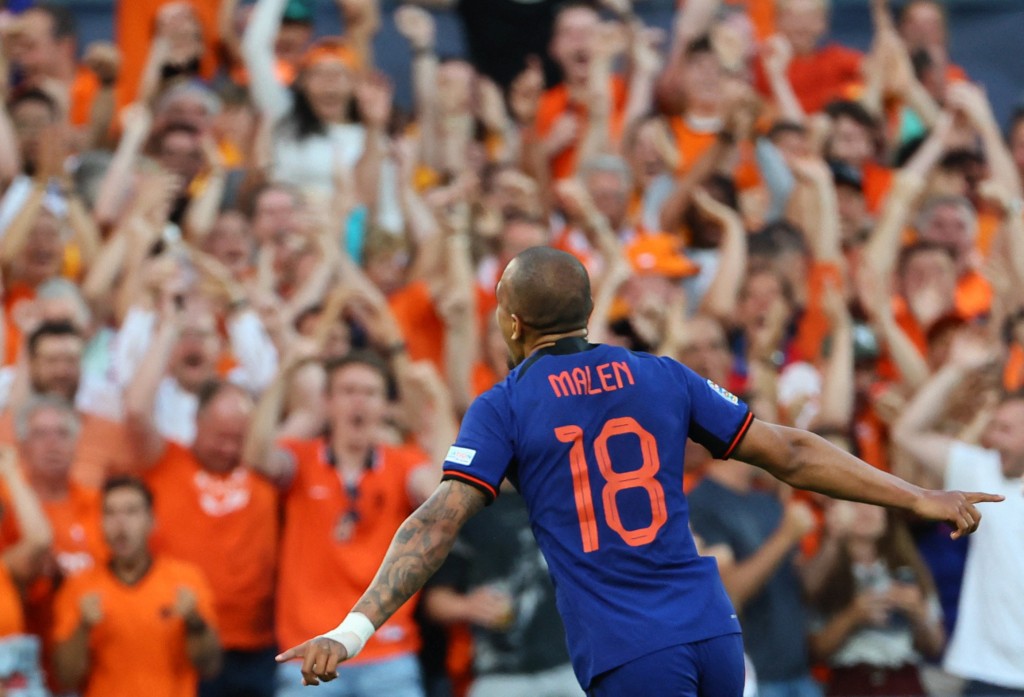 荷蘭先開紀錄。Reuters