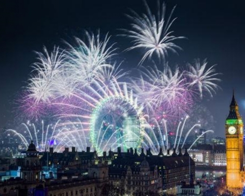 倫敦市政府連續第二年取消跨年煙花匯演。Visit London網站圖片