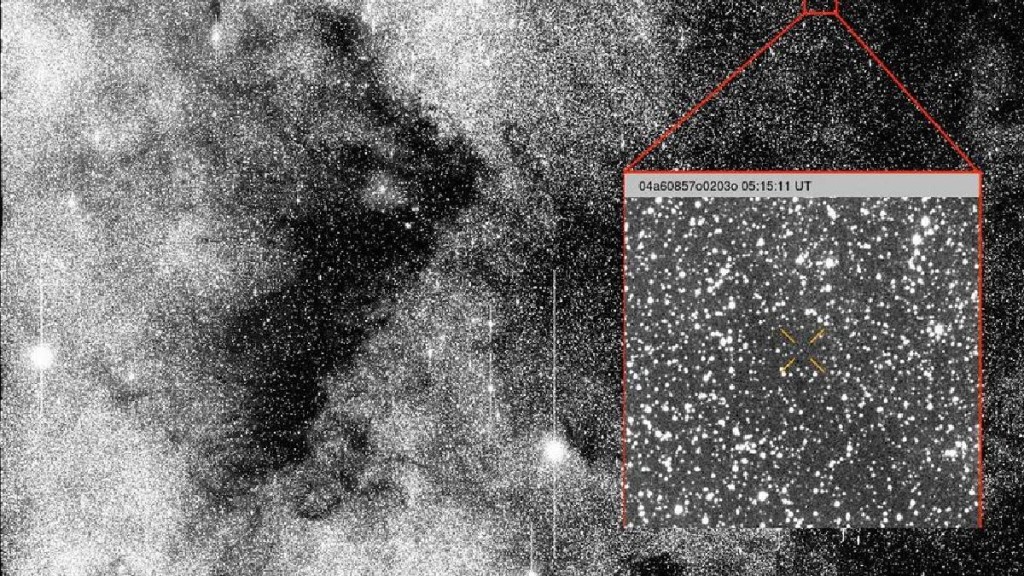 3I/ATLAS在宇宙中的位置。NASA 3I/ATLAS在宇宙中的位置。NASA