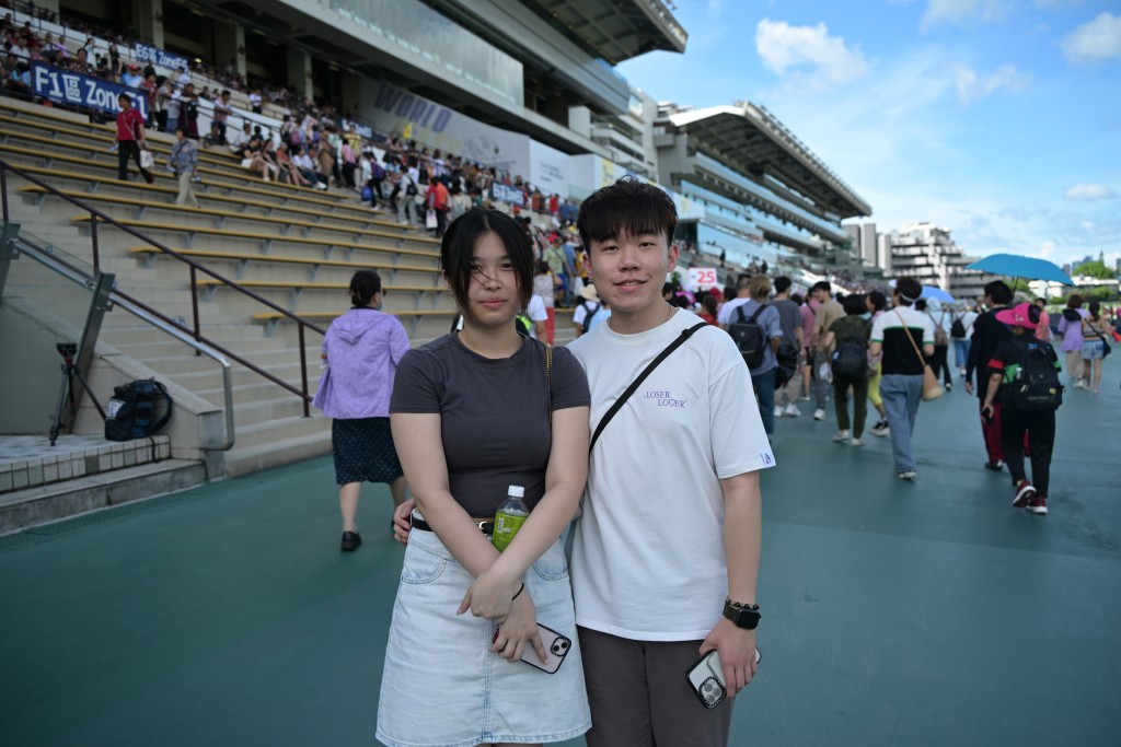 陳先生指若贏錢會將一半獲利捐出，也會將四分一獲利分享給女友。