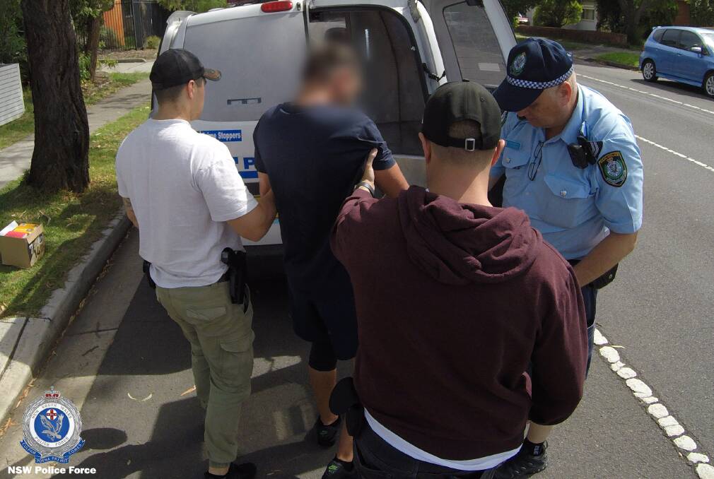 被捕人士将陆续提堂。新南威尔斯警方图片