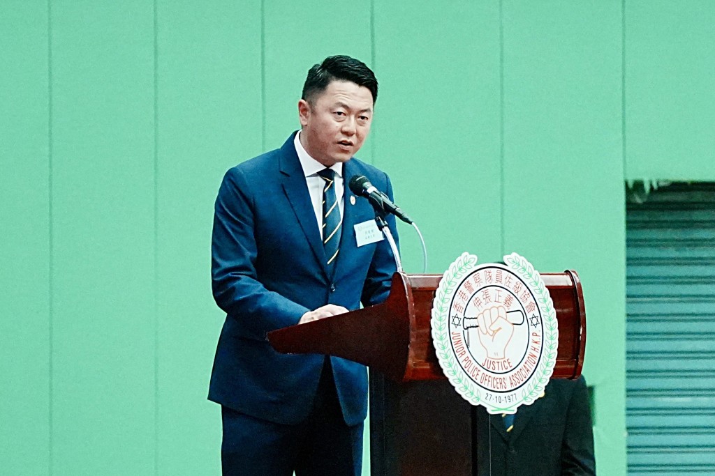 梁俊杰希望争取替朱振国举办警队荣誉丧礼及下葬浩园。资料图片