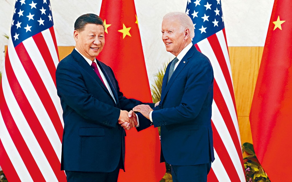 习近平和拜登去年11月在印尼G20峰会期间会晤。