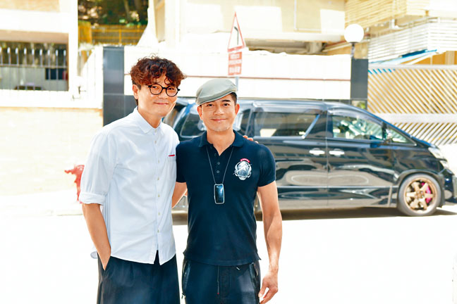 ■城城和家棟已有近十年沒有合作，家棟笑言今次要狠狠對付城城。