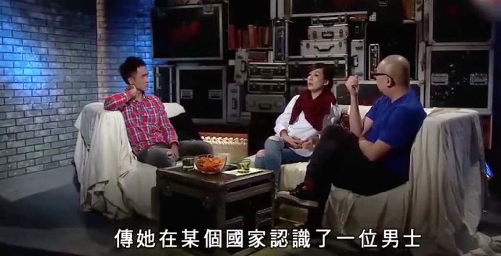 江美儀講到似層層。 江美儀講到似層層。