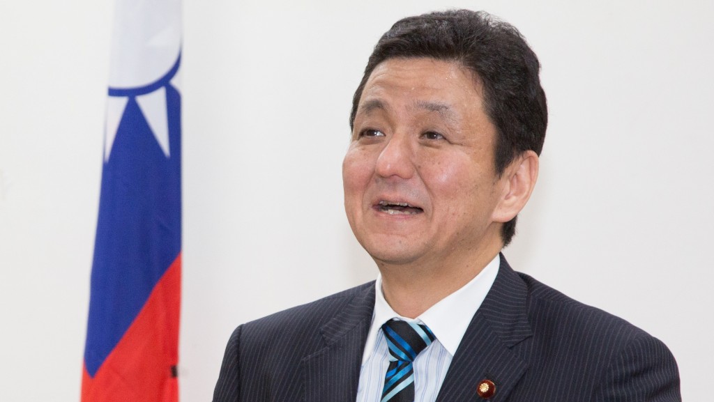 日本防衛相岸信夫。網圖