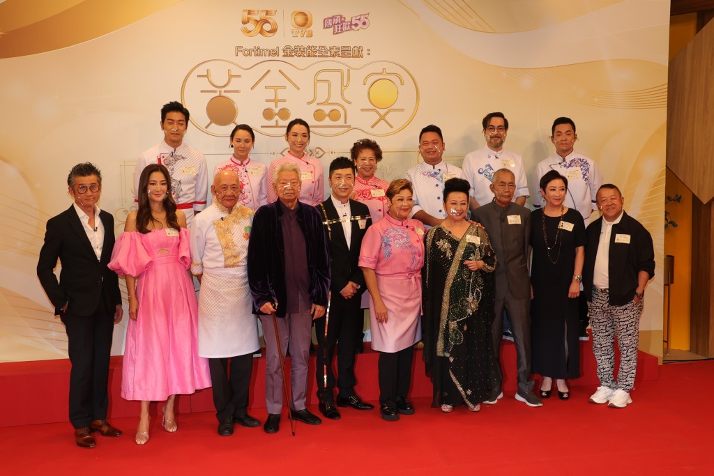 蔡澜去年亮相无线饮食节目《黄金盛宴》。