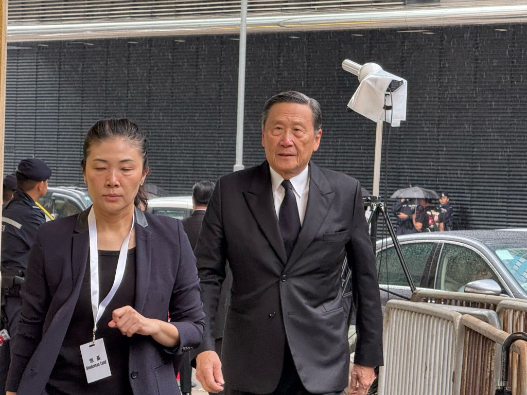 前九龍倉主席吳光正。 前九龍倉主席吳光正。