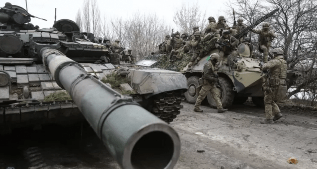 2022年2月，俄羅斯揮兵入侵烏克蘭。