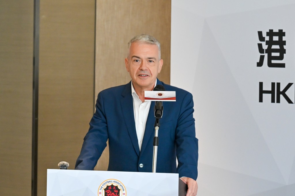 国际足协策略专案总监Theodore Giannikos。摄影：魏国谦