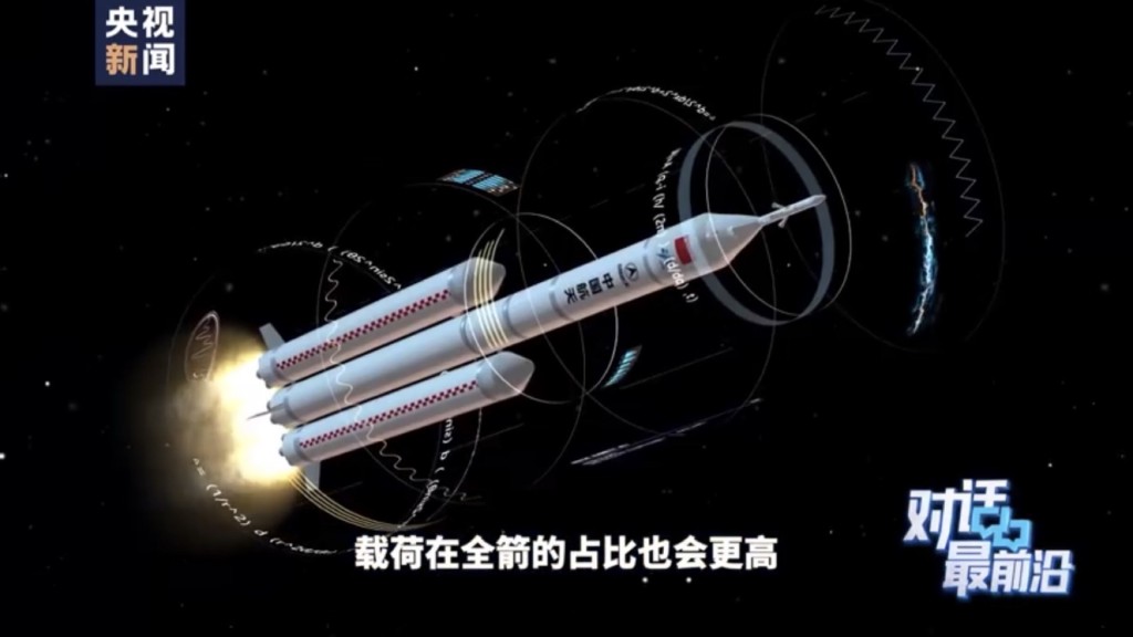 中國有望幾年內實現一級火箭回收。 央視截圖