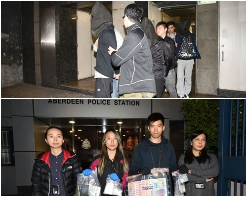 警方相信上址為一個毒品分銷中心,主要供應港島區一帶的娛樂場所。