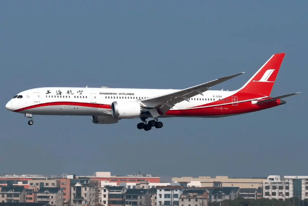 上海航空。 示意圖 上海航空。 示意圖
