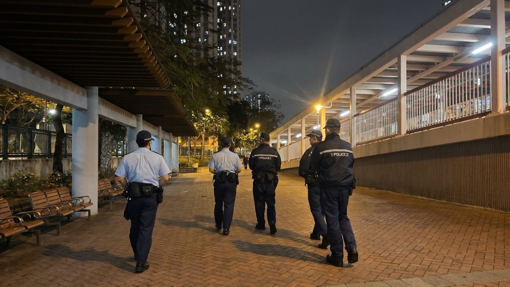 警方強調將繼續運用科技配合巡邏,全力守護社區。FB:元朗警區 警方強調將繼續運用科技配合巡邏,全力守護社區。FB:元朗警區