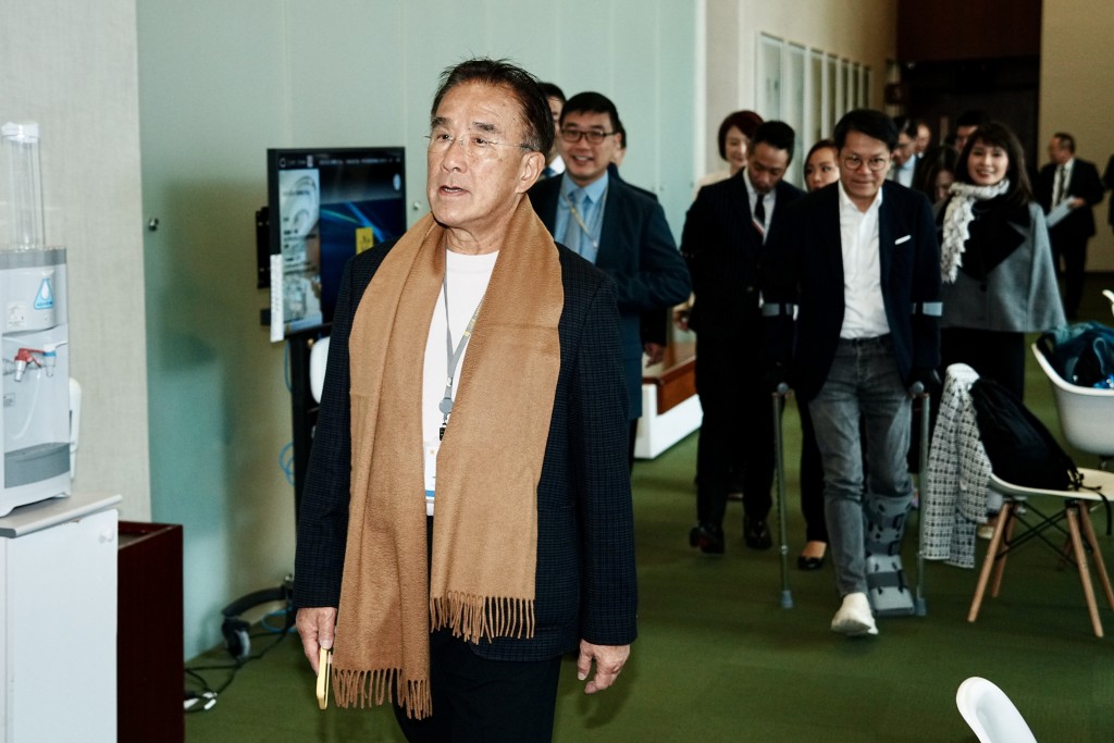 田北辰(中)。江旭峰攝 田北辰(中)。江旭峰攝