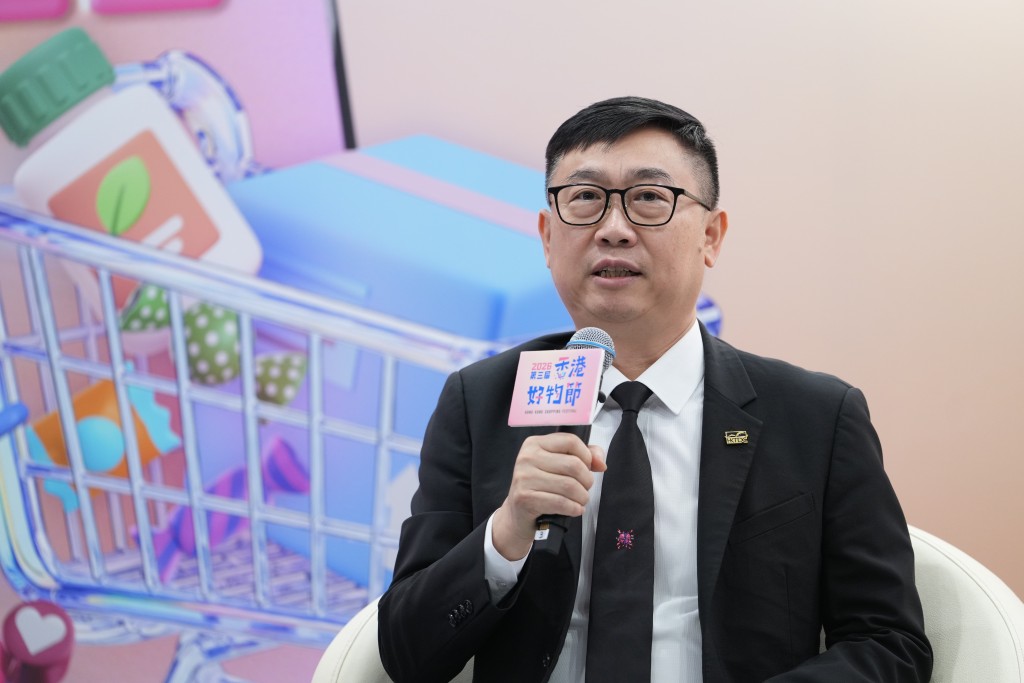 香港貿發局副總裁鍾永喜。