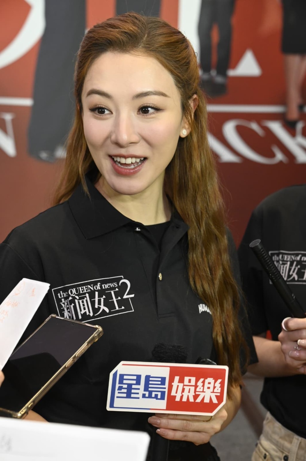 王敏奕睇好龔慈恩獲獎。 王敏奕睇好龔慈恩獲獎。