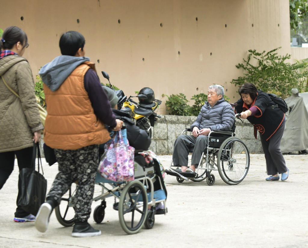 孙玉菡指出居家安老家居支援，香港是先躯。资料图片