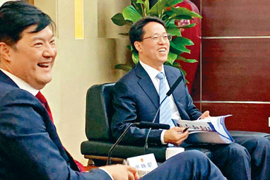 张晓明表示，修例有现实需要，不存在「阴谋论」。