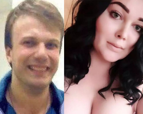 27歲的醫生米哈伊爾(左)發現和自己發生關係的女子妮娜(右)竟然是一位變性人,竟將對方肢解。(網圖)