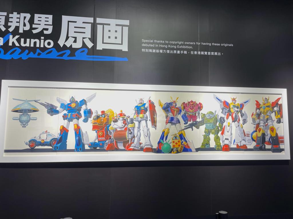  重頭戲當然有展會用插畫新作（香港展場）。