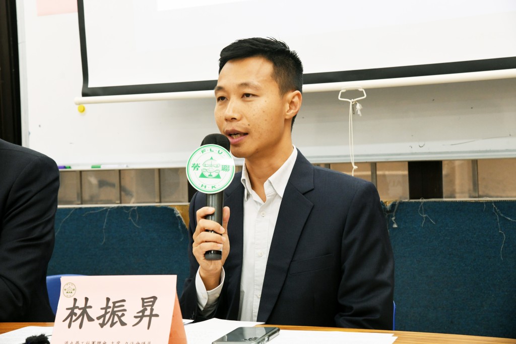 勞聯林振昇。資料圖片 勞聯林振昇。資料圖片