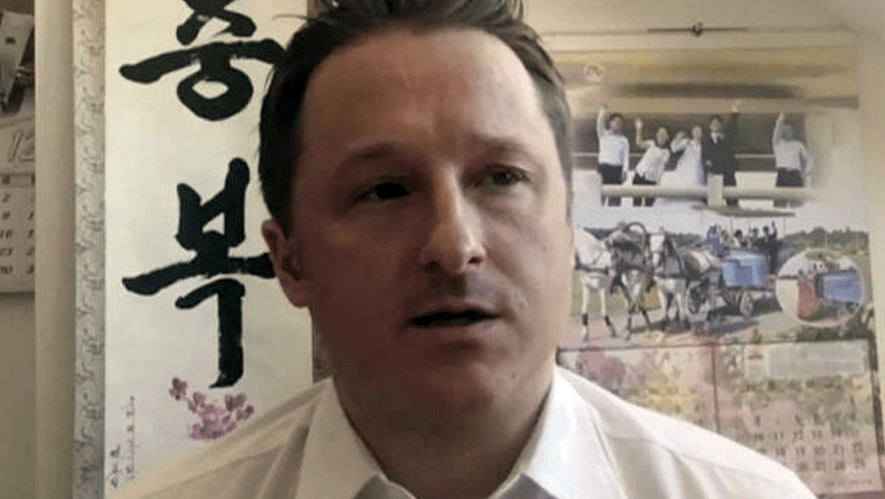 被中國以間諜罪關押3年的加拿大商人邁克爾斯帕弗(Michael Spavor)。