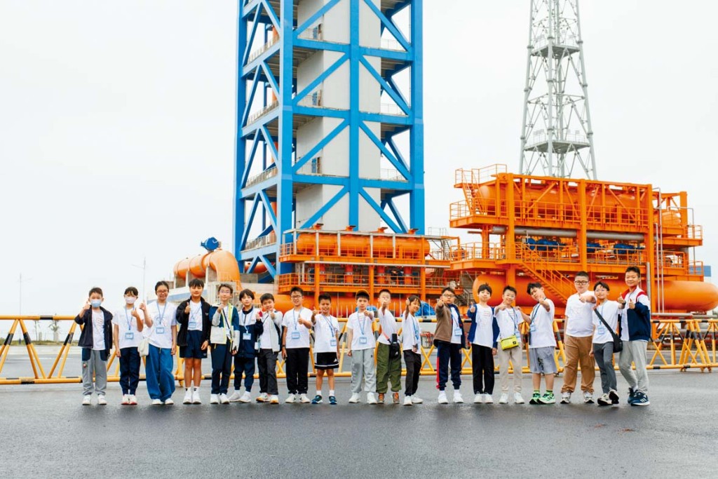 中華基督教會香港區會屬下學校近日組織學生前往內地航天基地進行深度研學。