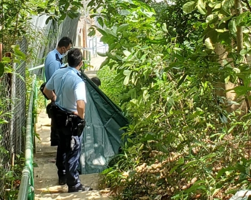 經檢驗證實該名男子已經死亡。林思明攝