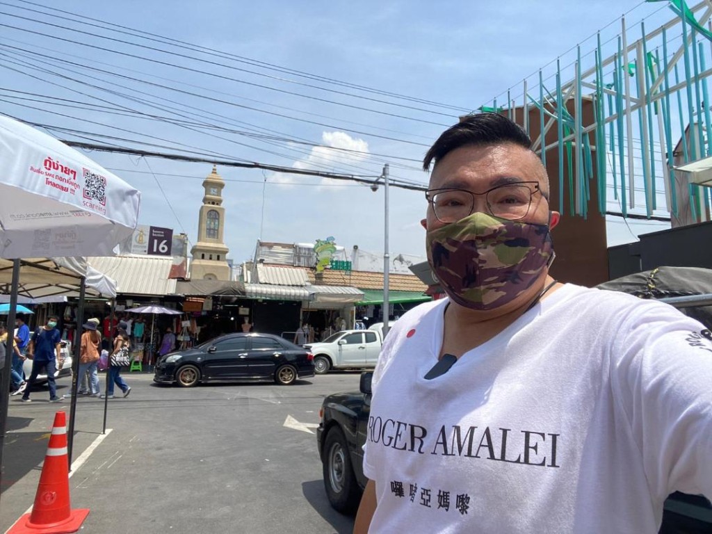 翟道翟市場內情況，仍有商店未開。