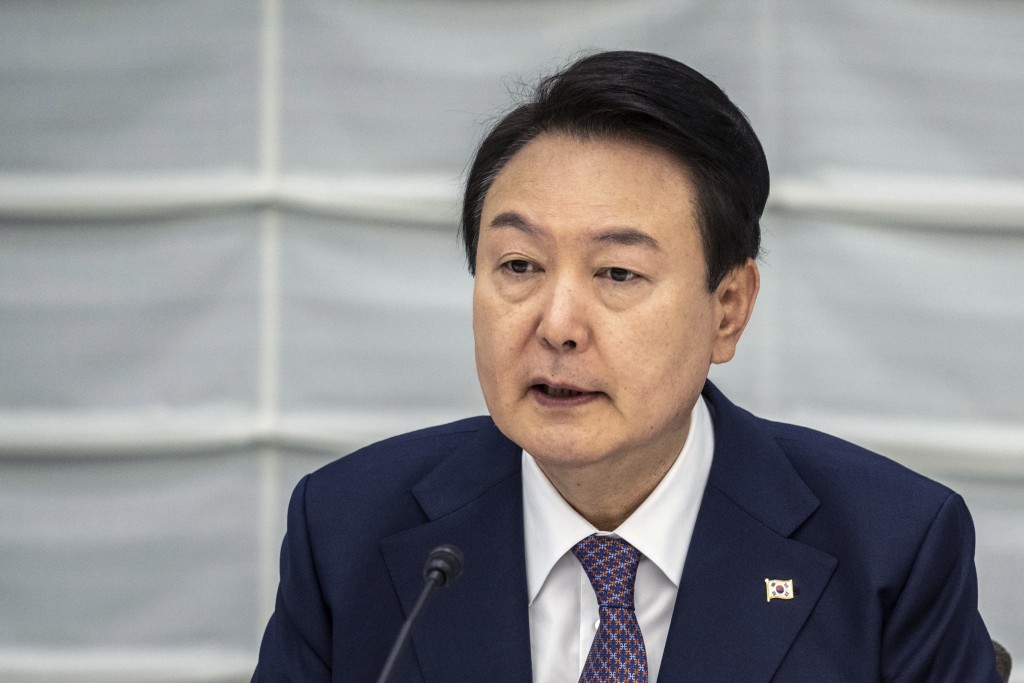 尹锡悦在东京出席韩日商务圆桌会议。