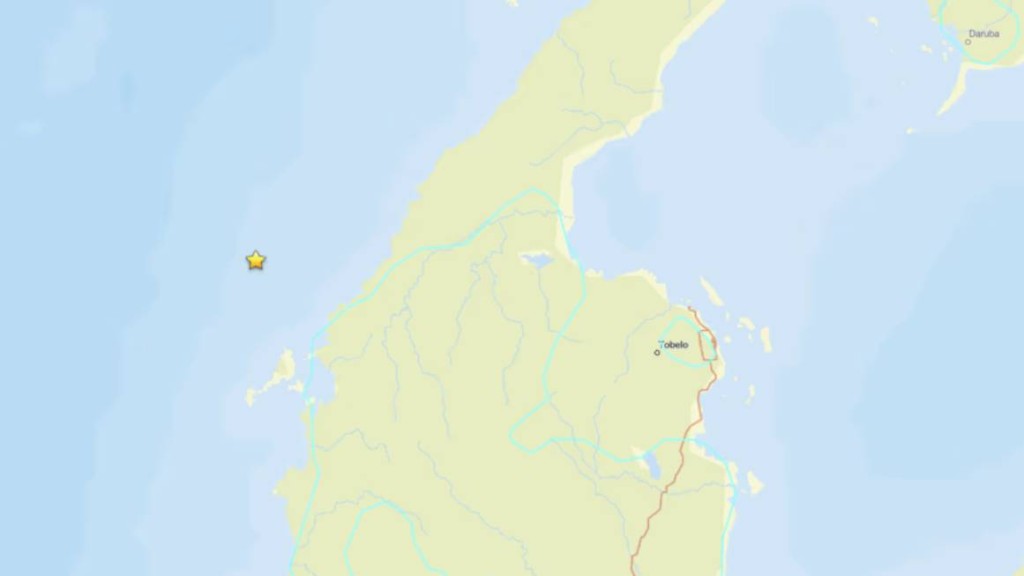 7月3日，印尼東部發生地震。USGS