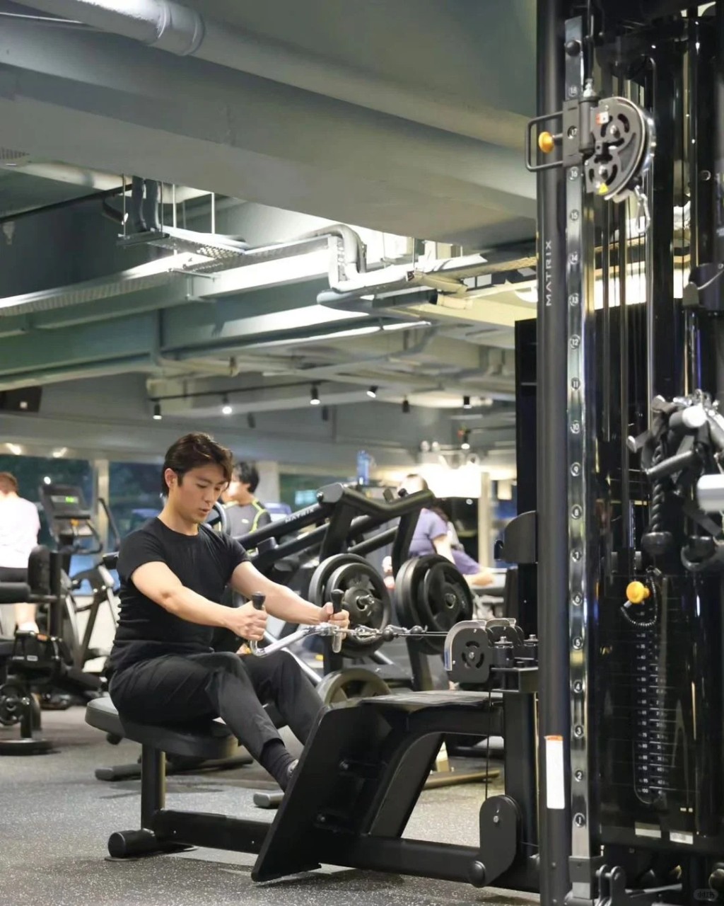 其實張景淳有份入股的健身室4S Fitness，在屯門也有分店。