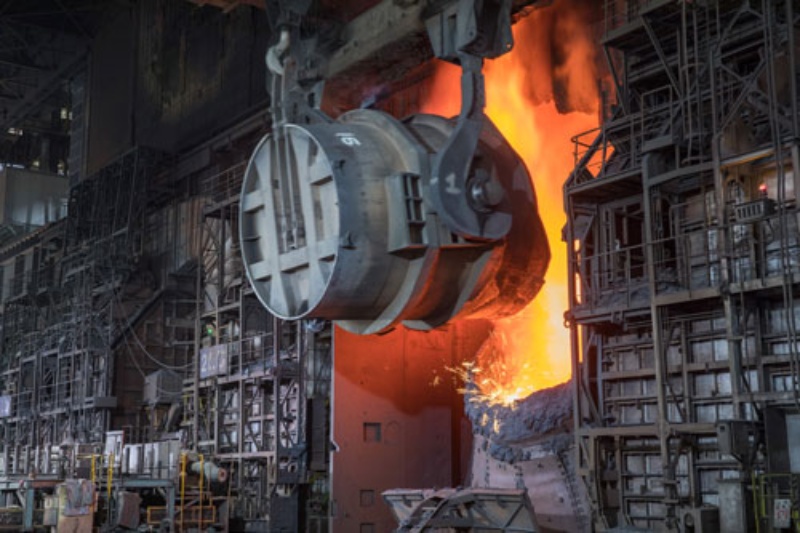 日本制鐵已下令大分廠房全面停止鍊鋼作業。網上圖片