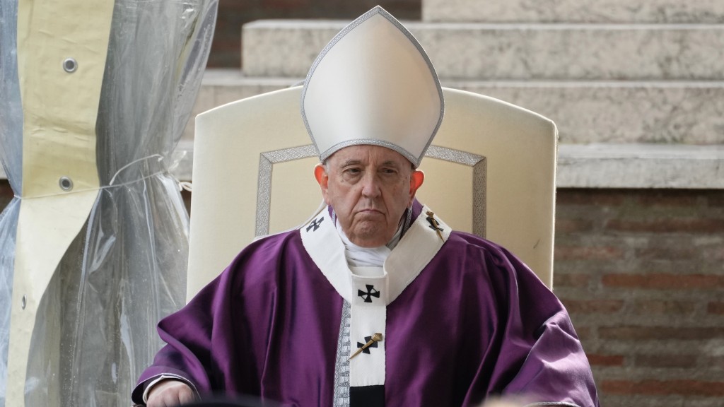 教宗方濟各(Pope Francis)就以巴衝突表態。 美聯社