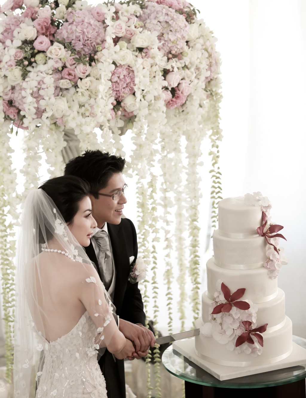 霍啟剛與郭晶晶在2012年12月在霍家大宅舉行結婚婚禮。
