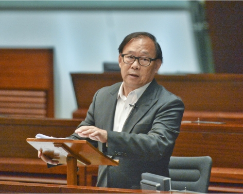 梁志祥呼籲港府盡快推動「南車北上」。資料圖片