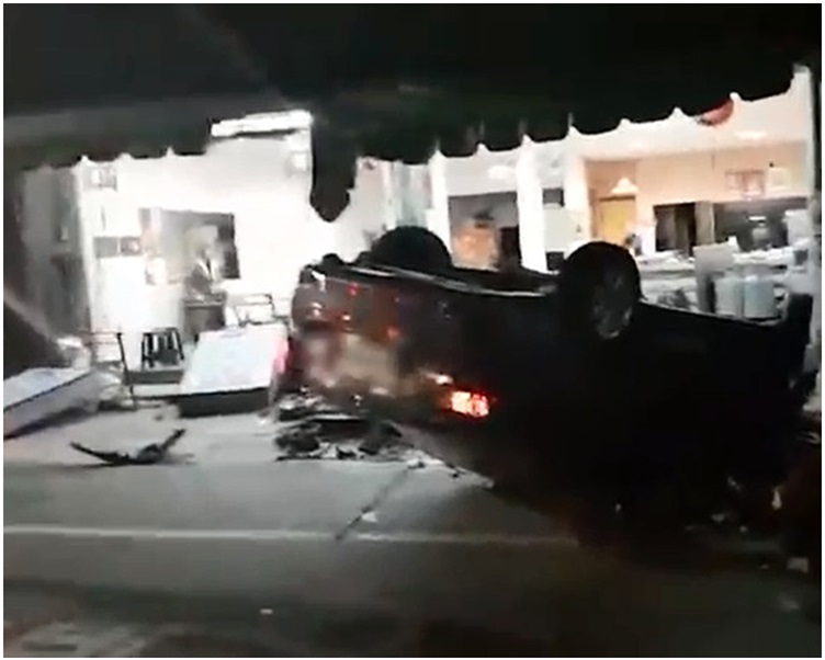肇事私家车事后反转。网图