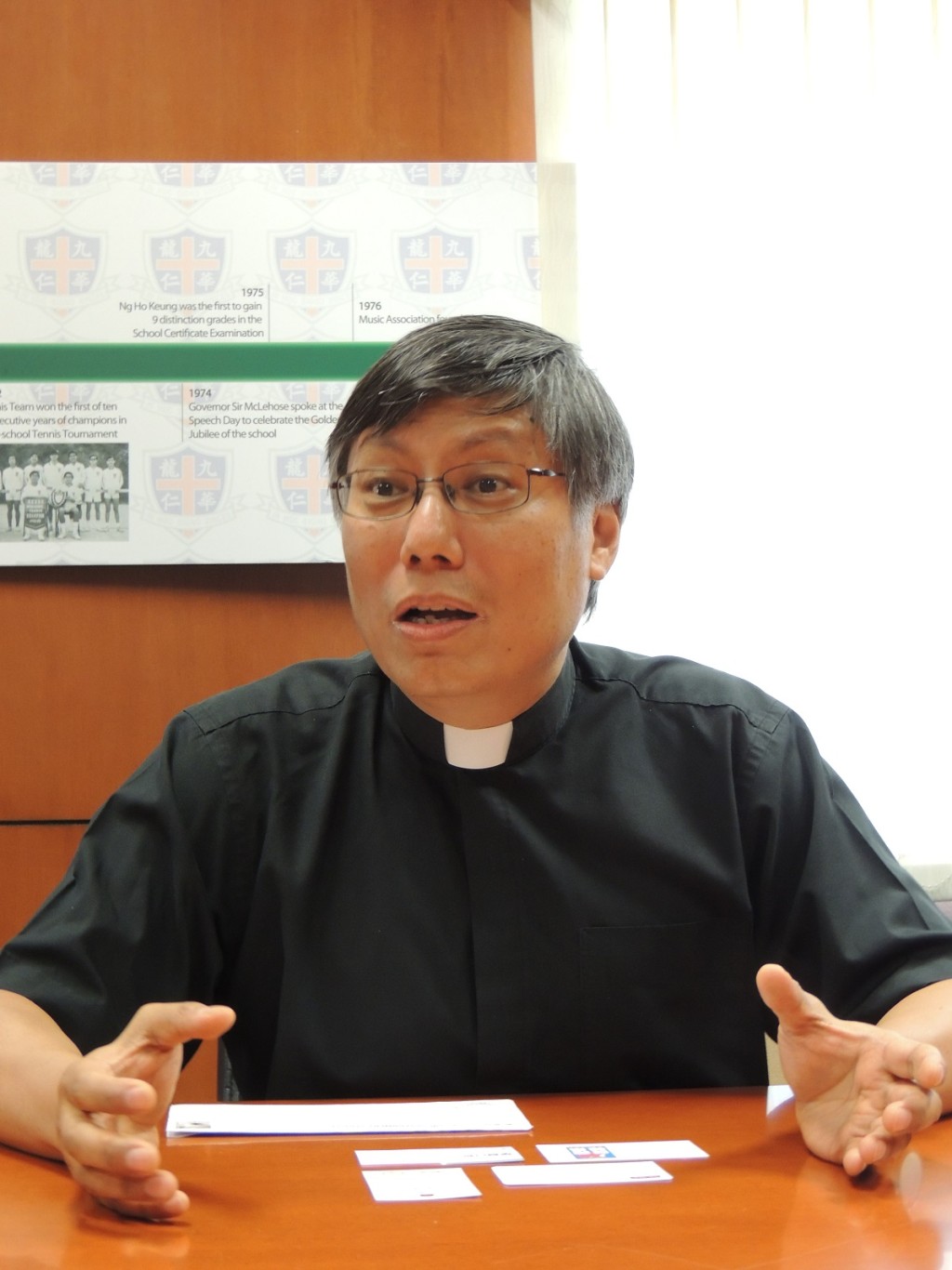周守仁獲委任為天主教香港教區主教。資料圖片
