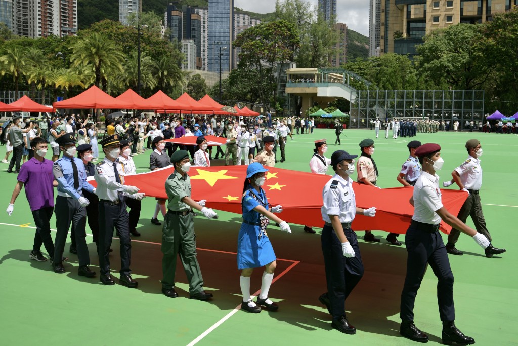 参与者需为保安局各纪律部队或辅助部队的青少年制服团队成员，年龄介乎16至25岁。资料图片