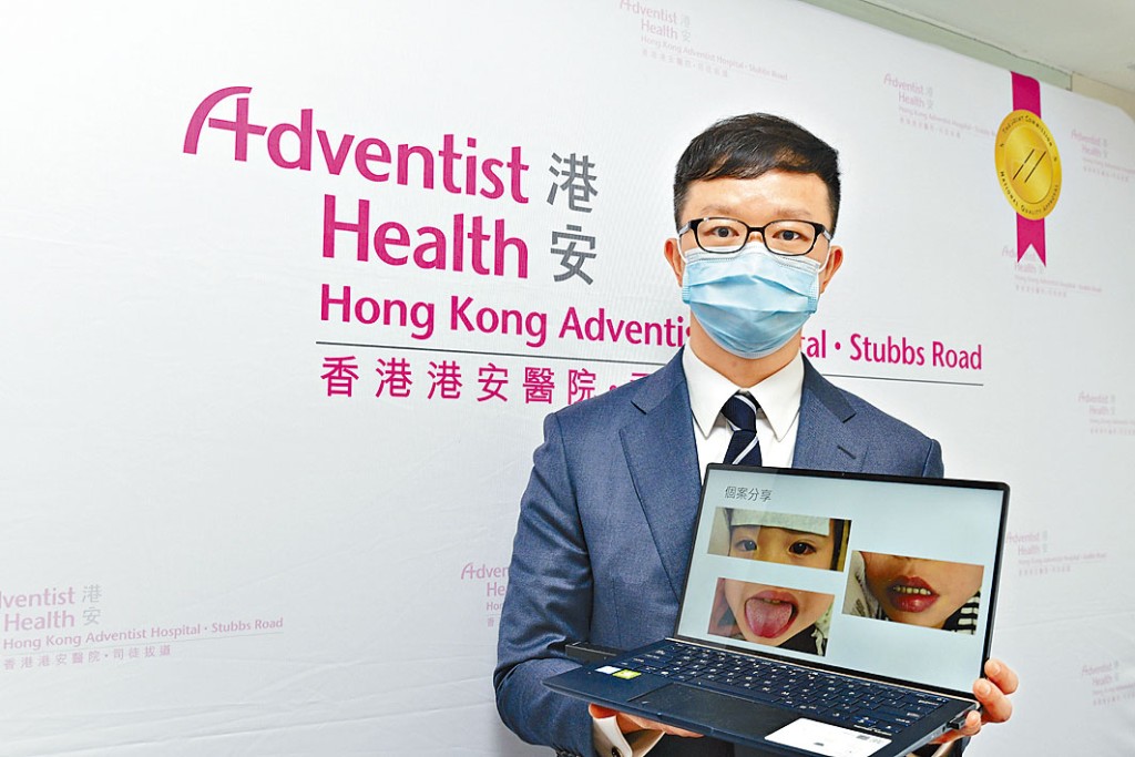 張蔚賢醫生提醒家長,子女若染疫康復後發燒超過四日應盡快求醫。