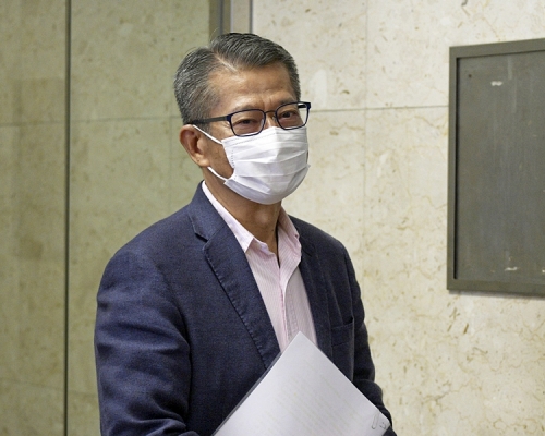財政司長陳茂波認為會為本港經濟前景帶來不明朗因素。資料圖片