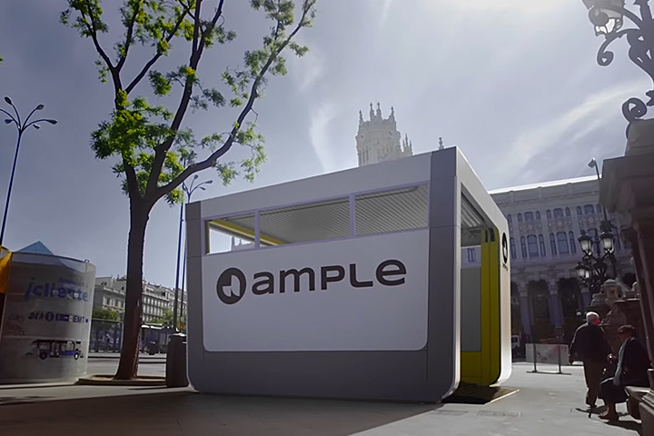 Ample計劃今年在西班牙及日本開設換電站。
